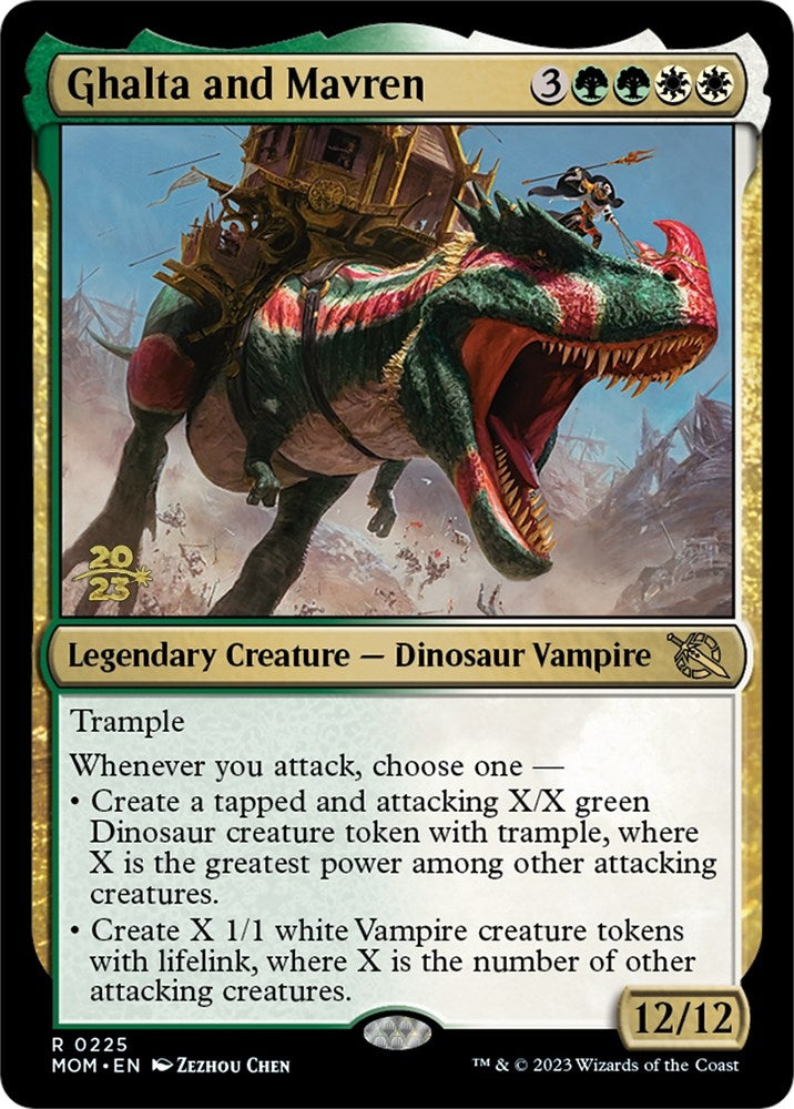 Image for Ghalta and Mavren (225) [Prerelease Cards]