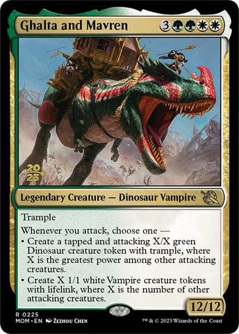 Image for Ghalta and Mavren (225) [Prerelease Cards]