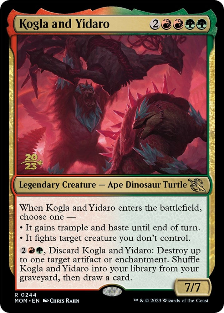 Image for Kogla and Yidaro (244) [Prerelease Cards]