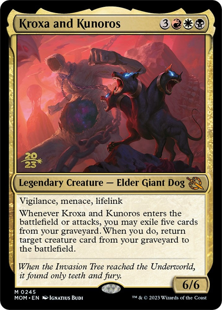 Image for Kroxa and Kunoros (245) [Prerelease Cards]