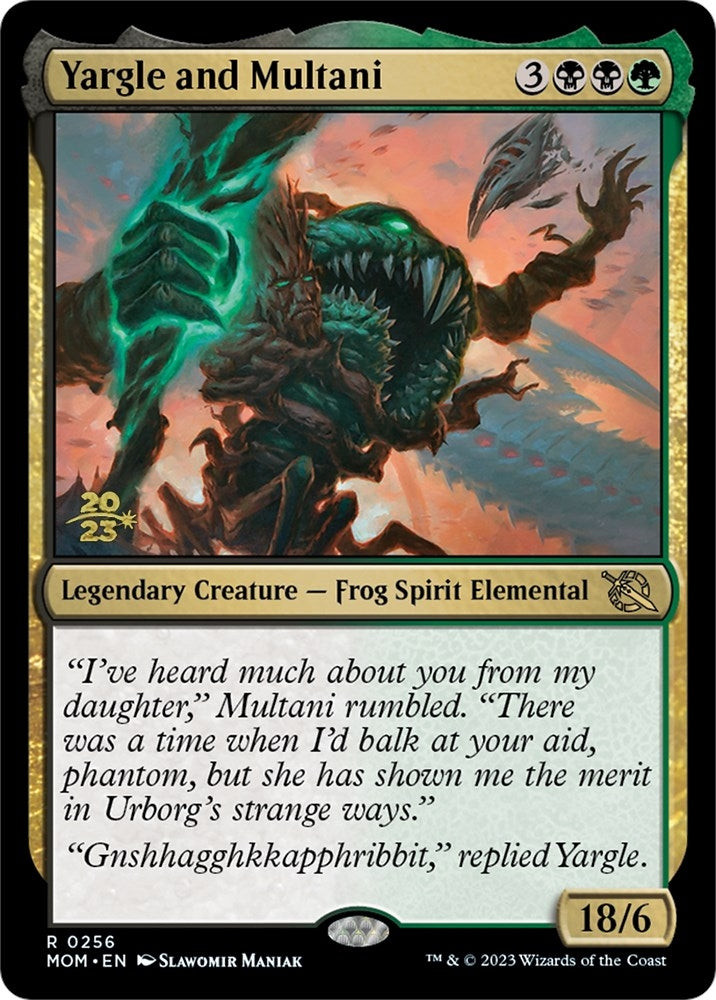 Image for Yargle and Multani (256) [Prerelease Cards]