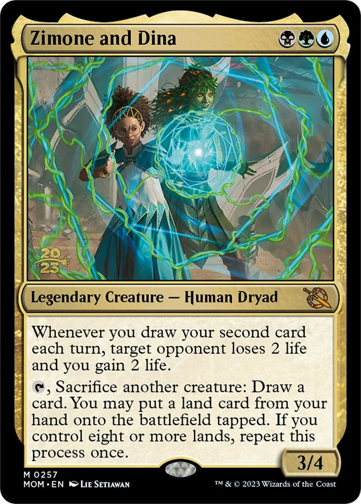 Image for Zimone and Dina (257) [Prerelease Cards]