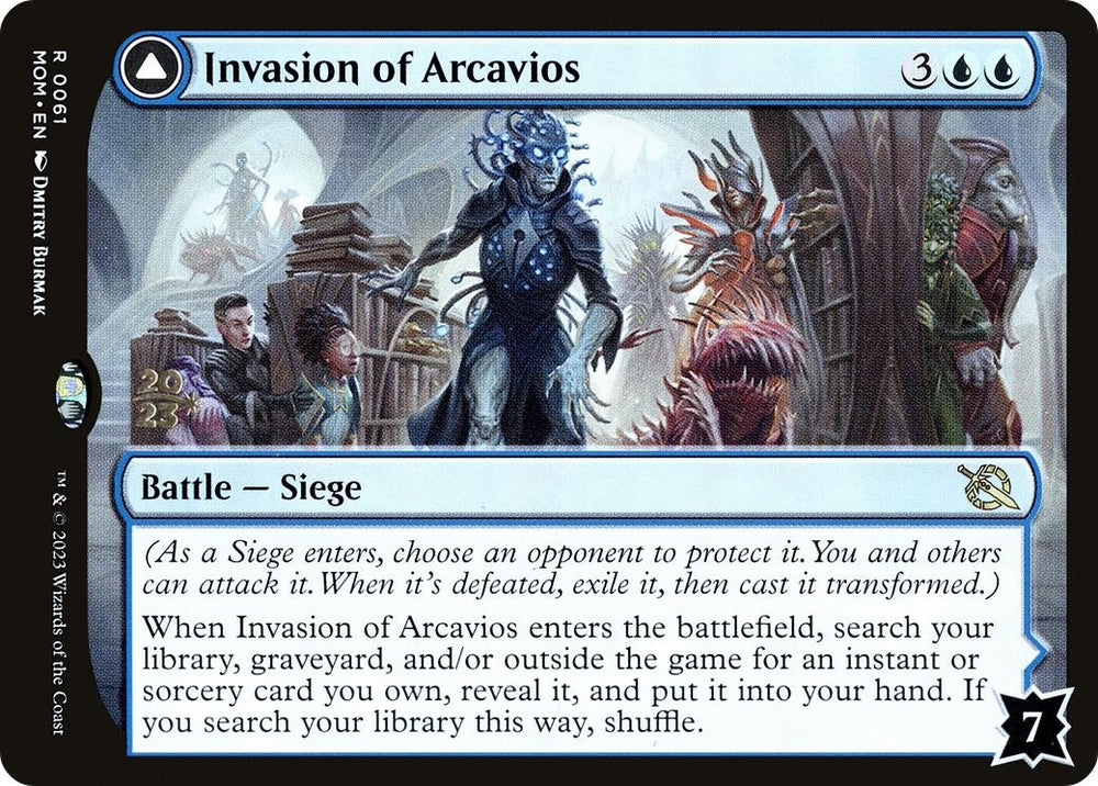 Image for Invasion of Arcavios (61) [Prerelease Cards]