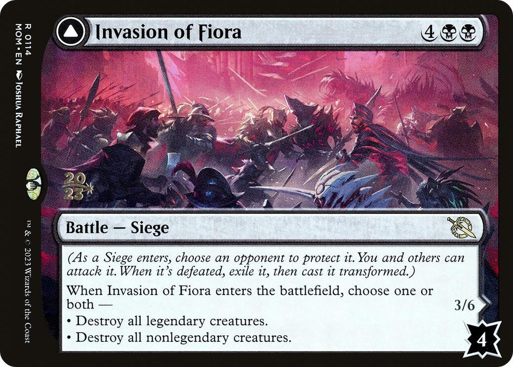 Image for Invasion of Fiora (114) [Prerelease Cards]