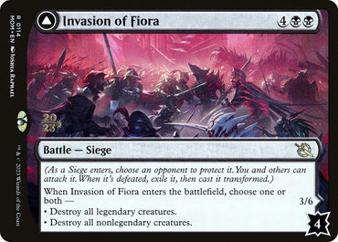 Image for Invasion of Fiora (114) [Prerelease Cards]