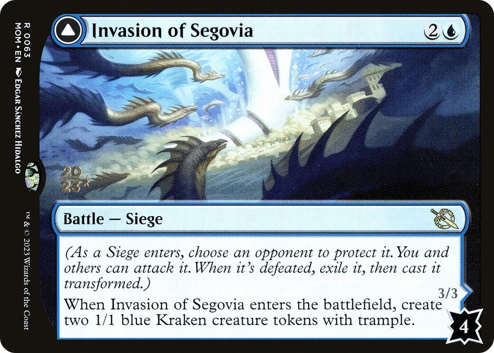 Image for Invasion of Segovia (63) [Prerelease Cards]