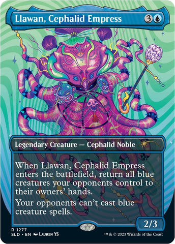 Image for Llawan, Cephalid Empress (1277) [Secret Lair Drop Series]