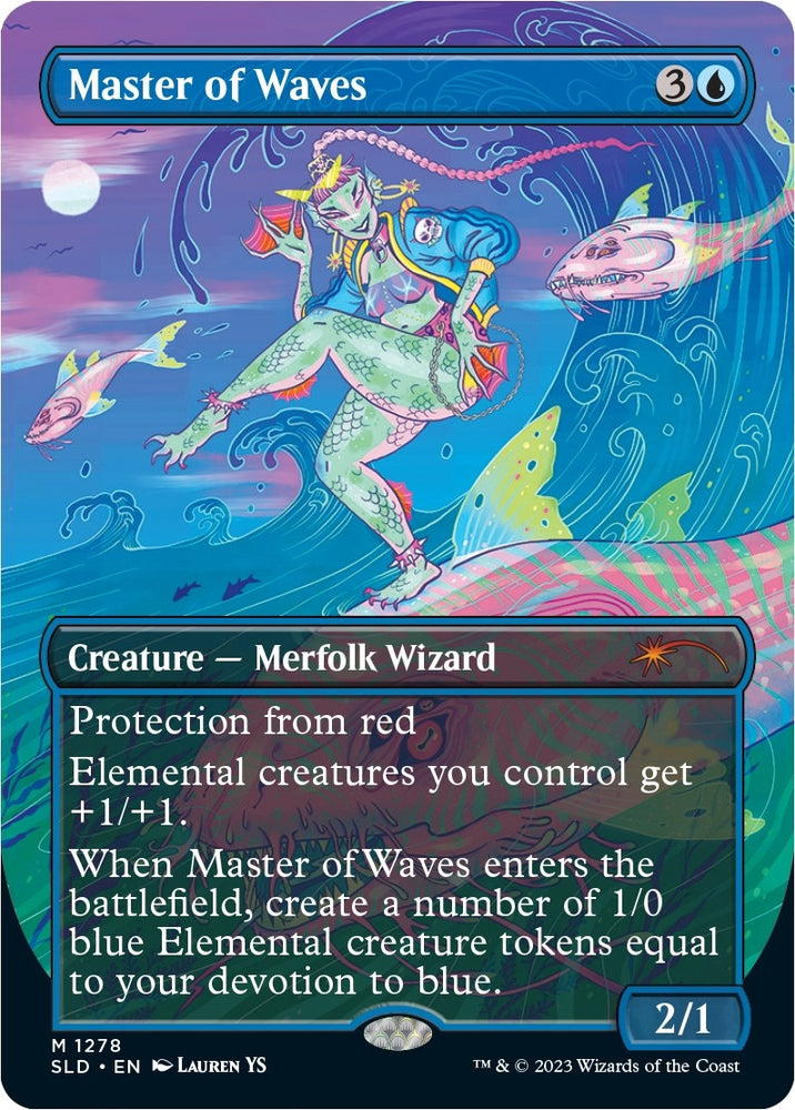 Image for Master of Waves (1278) [Secret Lair Drop Series]