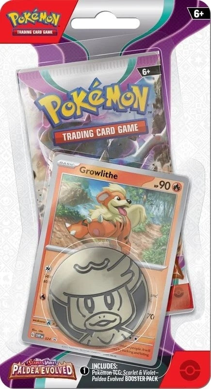 Image for Paldea Evolved Single Pack Blister [Growlithe] (PAL)