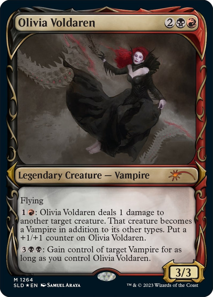 Image for Olivia Voldaren (Halo Foil) (1264) [Secret Lair Drop Series]