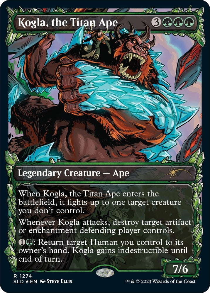 Image for Kogla, the Titan Ape (Halo Foil) (1274) [Secret Lair Drop Series]