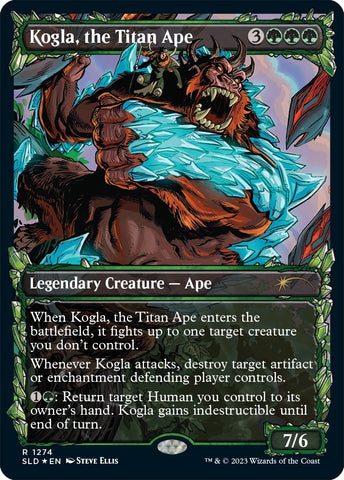 Image for Kogla, the Titan Ape (Halo Foil) (1274) [Secret Lair Drop Series]