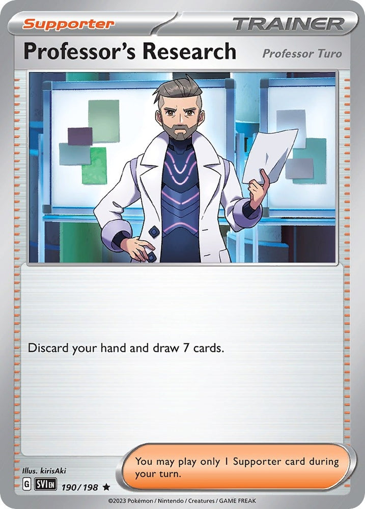 Image for Professor's Research (190/198) [Deck Exclusives]