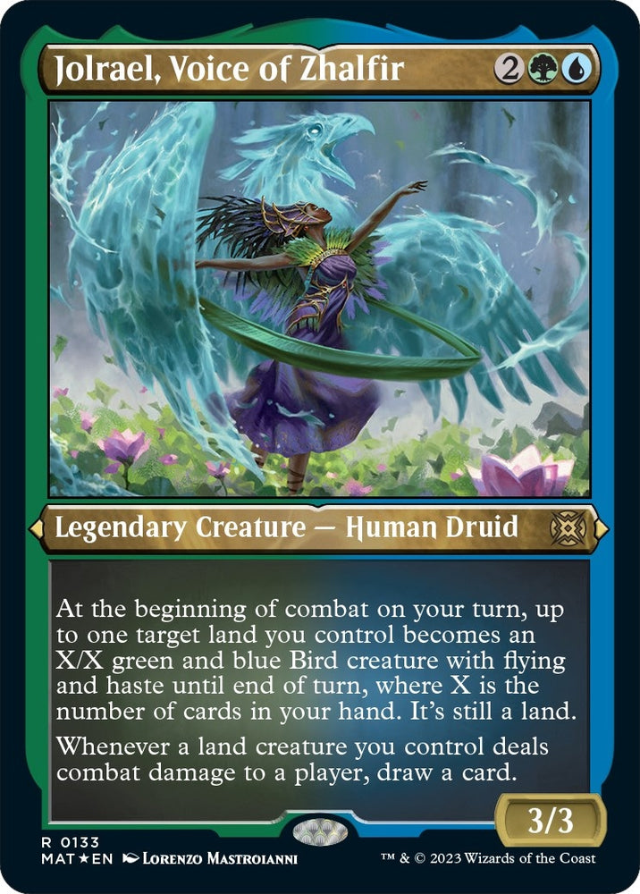 Image for Jolrael, Voice of Zhalfir (Foil Etched) (133) [March of the Machine: The Aftermath]