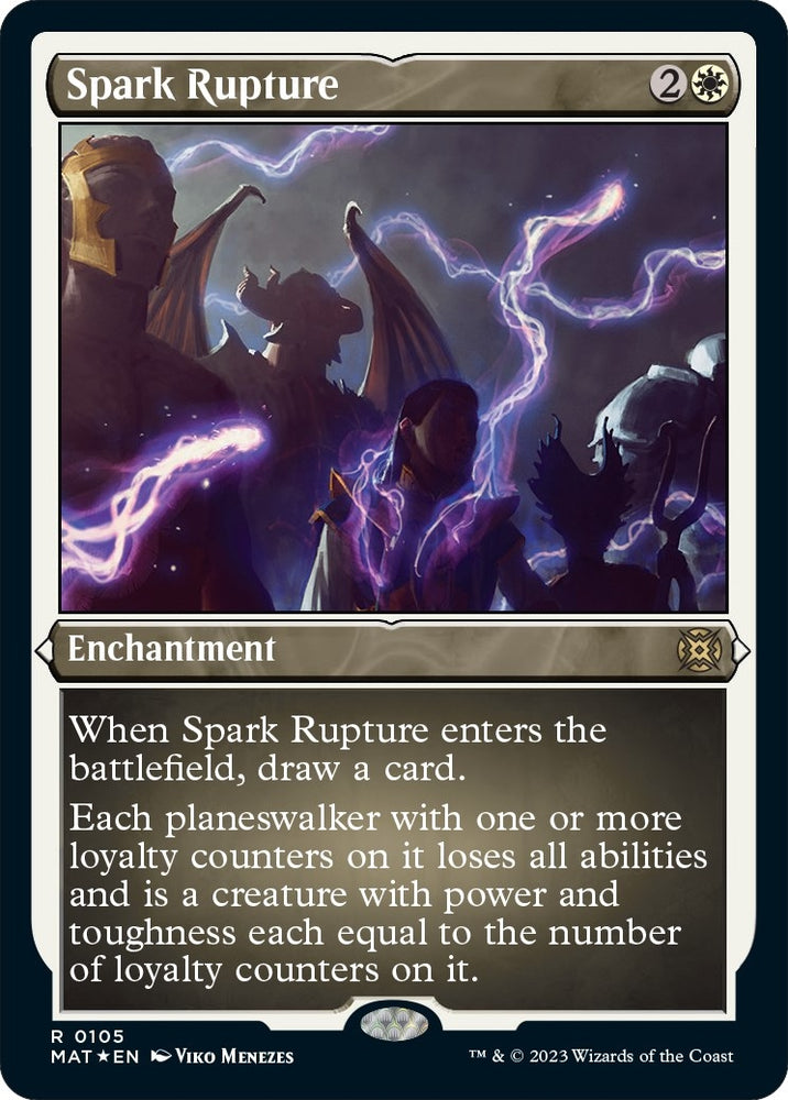 Image for Spark Rupture (Foil Etched) (105) [March of the Machine: The Aftermath]