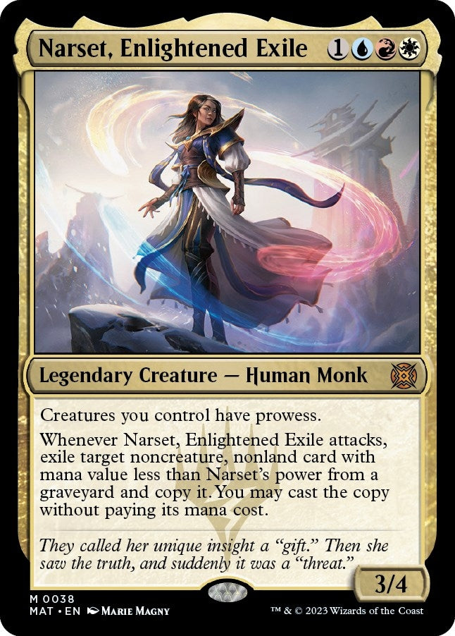 Image for Narset, Enlightened Exile (38) [March of the Machine: The Aftermath]