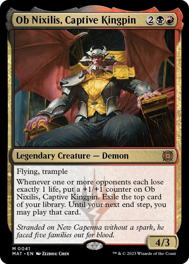 Image for Ob Nixilis, Captive Kingpin (41) [March of the Machine: The Aftermath]