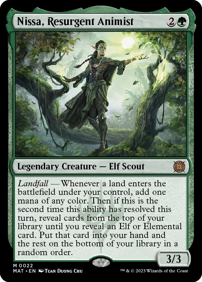 Image for Nissa, Resurgent Animist (22) [March of the Machine: The Aftermath]