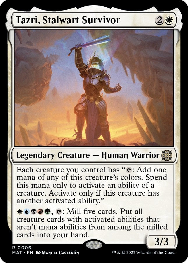 Image for Tazri, Stalwart Survivor (6) [March of the Machine: The Aftermath]