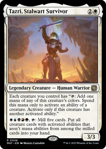 Image for Tazri, Stalwart Survivor (6) [March of the Machine: The Aftermath]