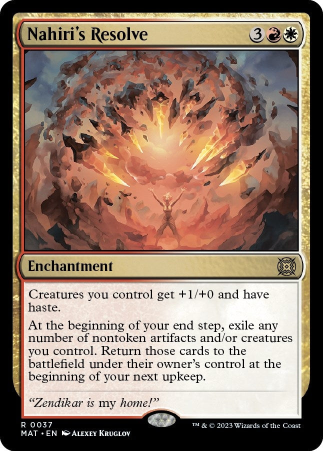 Image for Nahiri's Resolve (37) [March of the Machine: The Aftermath]