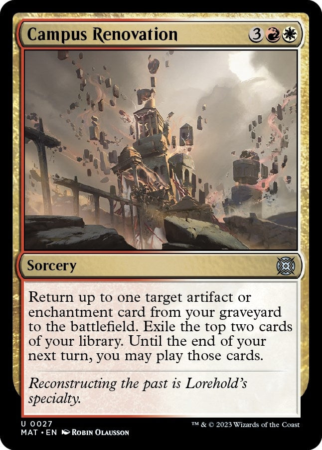 Image for Campus Renovation (27) [March of the Machine: The Aftermath]