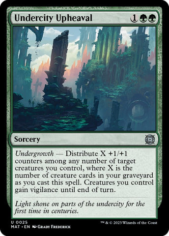 Image for Undercity Upheaval (25) [March of the Machine: The Aftermath]