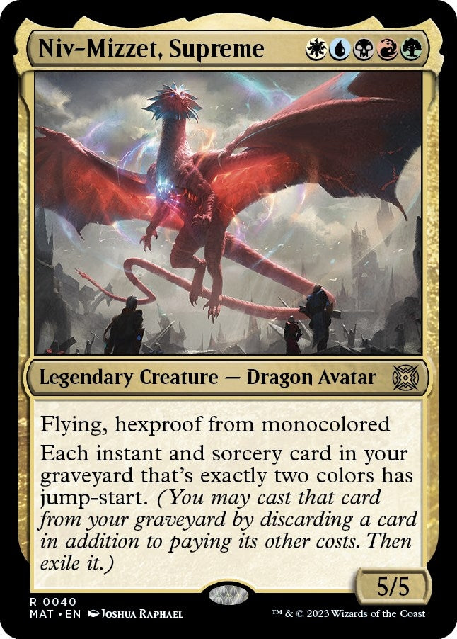 Image for Niv-Mizzet, Supreme (40) [March of the Machine: The Aftermath]