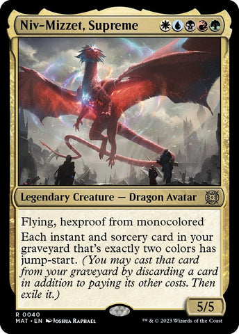 Image for Niv-Mizzet, Supreme (40) [March of the Machine: The Aftermath]