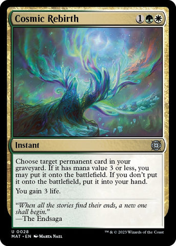 Image for Cosmic Rebirth (28) [March of the Machine: The Aftermath]