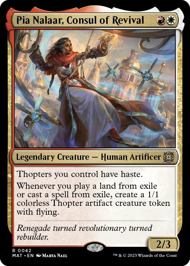 Image for Pia Nalaar, Consul of Revival (42) [March of the Machine: The Aftermath]