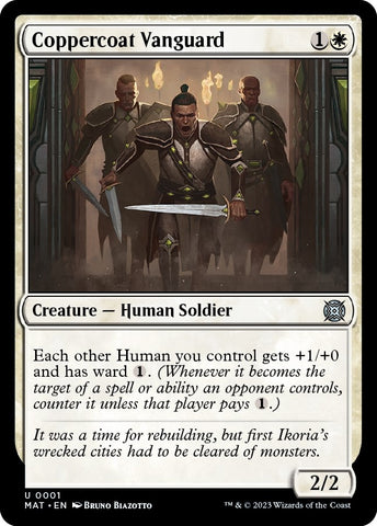 Image for Coppercoat Vanguard (1) [March of the Machine: The Aftermath]