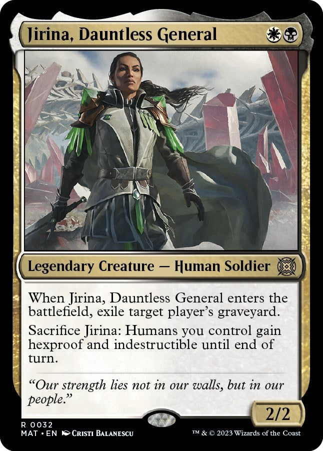 Image for Jirina, Dauntless General (32) [March of the Machine: The Aftermath]