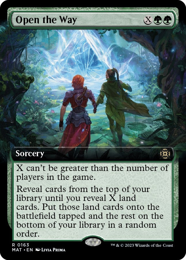 Image for Open the Way (Extended Art) (163) [March of the Machine: The Aftermath]