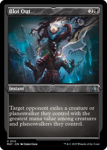 Image for Blot Out (Foil Etched) (112) [March of the Machine: The Aftermath]