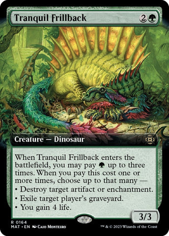 Image for Tranquil Frillback (Extended Art) (164) [March of the Machine: The Aftermath]