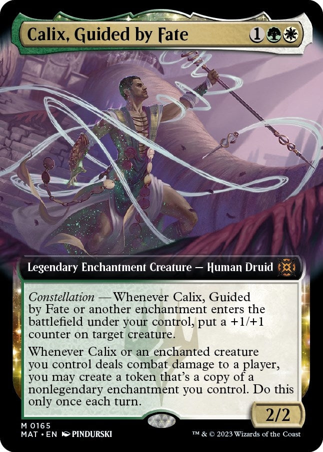 Image for Calix, Guided by Fate (Extended Art) (165) [March of the Machine: The Aftermath]