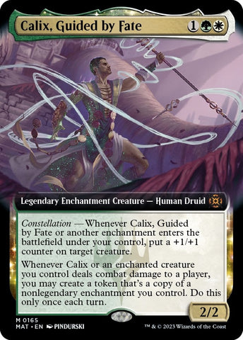 Image for Calix, Guided by Fate (Extended Art) (165) [March of the Machine: The Aftermath]