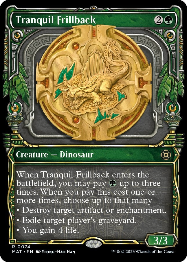 Image for Tranquil Frillback (Showcase) (74) [March of the Machine: The Aftermath]