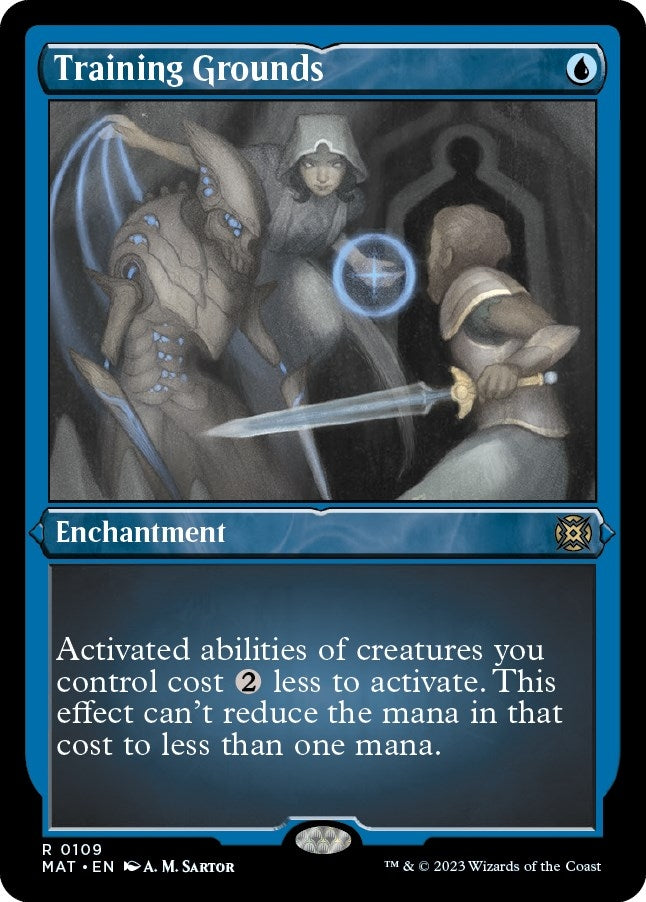 Image for Training Grounds (Foil Etched) (109) [March of the Machine: The Aftermath]