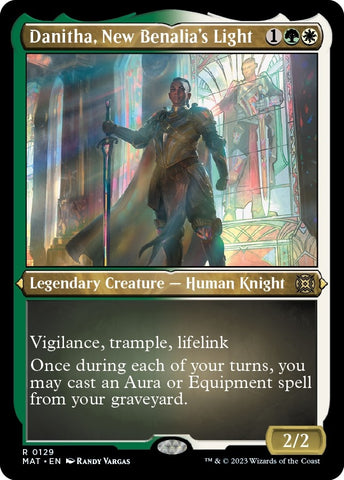 Image for Danitha, New Benalia's Light (Foil Etched) (129) [March of the Machine: The Aftermath]
