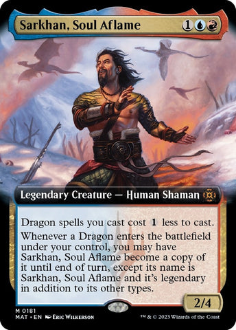 Image for Sarkhan, Soul Aflame (Extended Art) (181) [March of the Machine: The Aftermath]