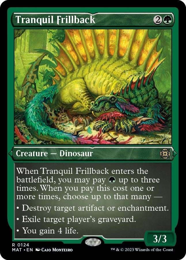 Image for Tranquil Frillback (Foil Etched) (124) [March of the Machine: The Aftermath]