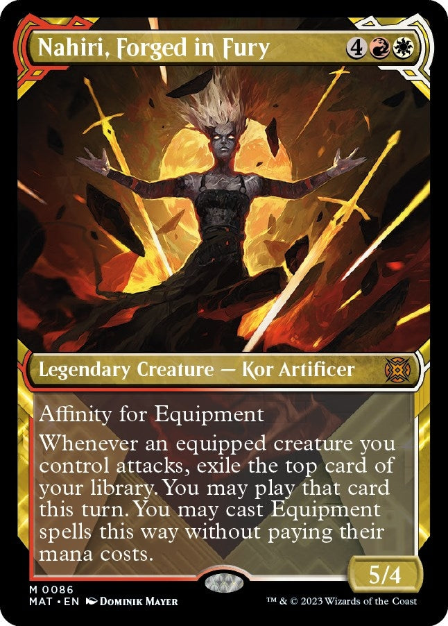 Image for Nahiri, Forged in Fury (Showcase) (86) [March of the Machine: The Aftermath]