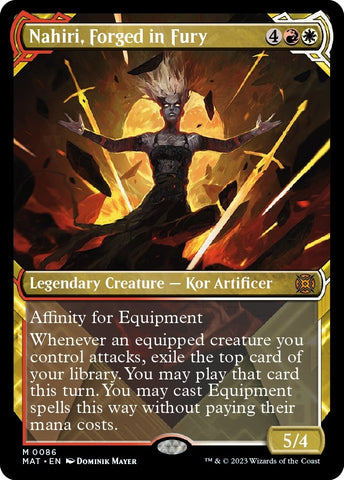 Image for Nahiri, Forged in Fury (Showcase) (86) [March of the Machine: The Aftermath]