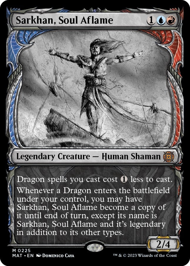 Image for Sarkhan, Soul Aflame (Halo Foil) (225) [March of the Machine: The Aftermath]