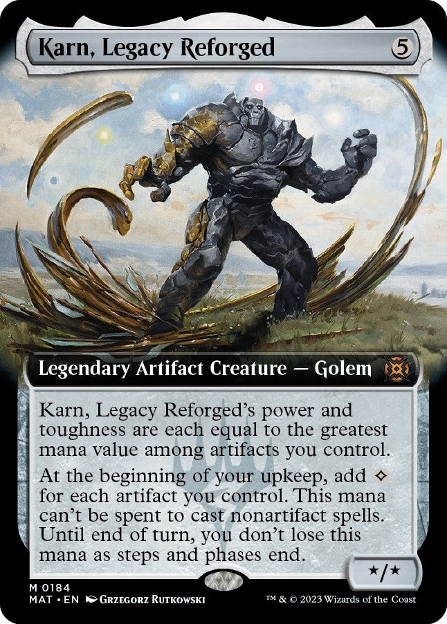 Image for Karn, Legacy Reforged (Extended Art) (184) [March of the Machine: The Aftermath]