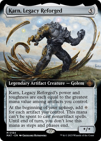Image for Karn, Legacy Reforged (Extended Art) (184) [March of the Machine: The Aftermath]