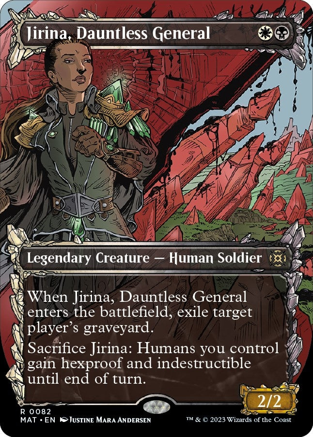 Image for Jirina, Dauntless General (Showcase) (82) [March of the Machine: The Aftermath]