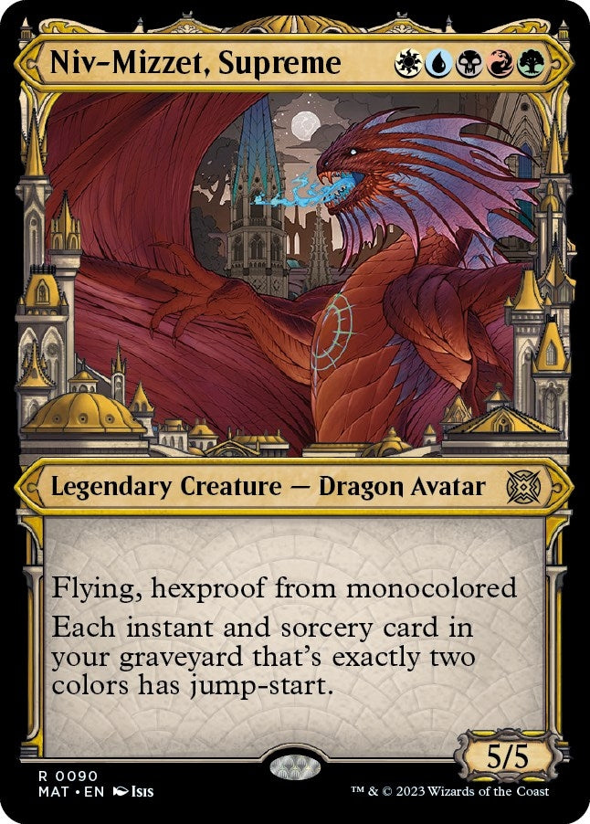 Image for Niv-Mizzet, Supreme (Showcase) (90) [March of the Machine: The Aftermath]
